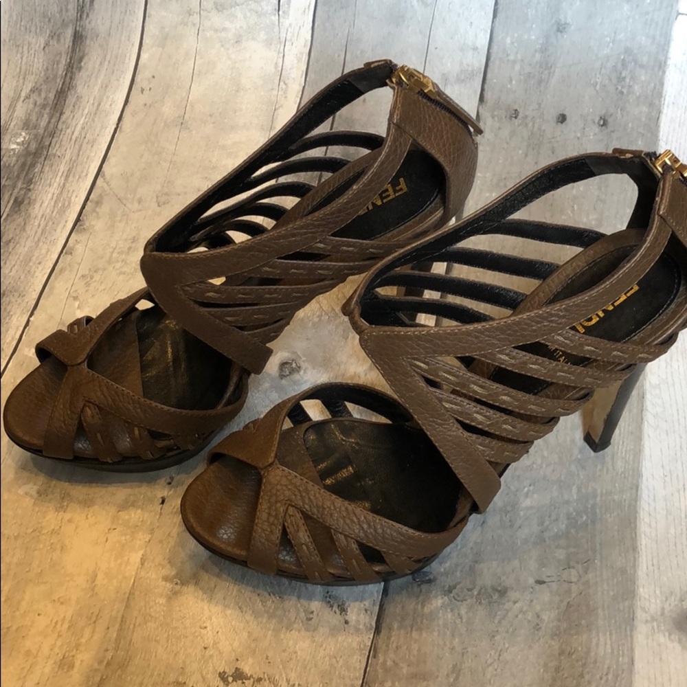 Fendi High Heel Sandals - Picture 3 of 7